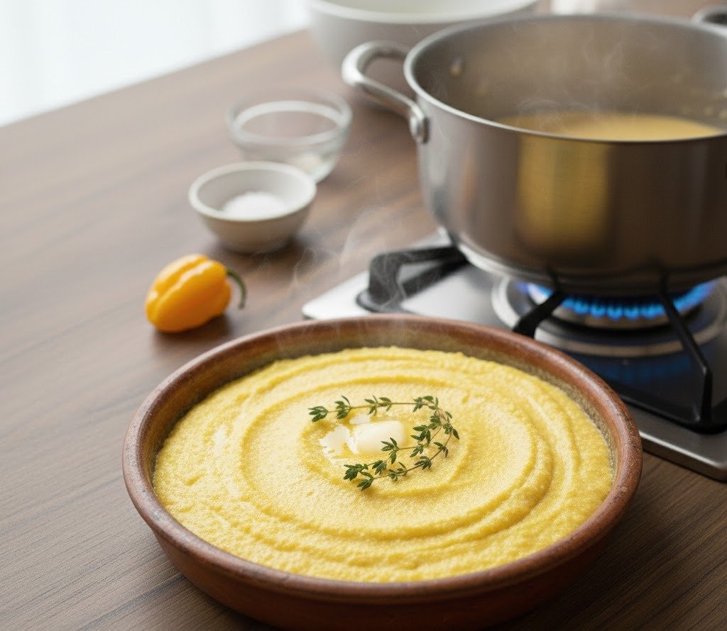 Jamaican Turn Cornmeal Recipe