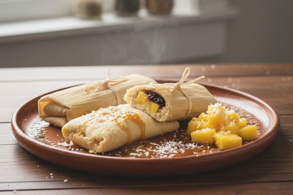 Sweet Pineapple Tamales Recipe