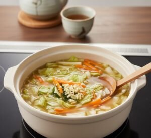 Cabbage Miso Soup Recipe