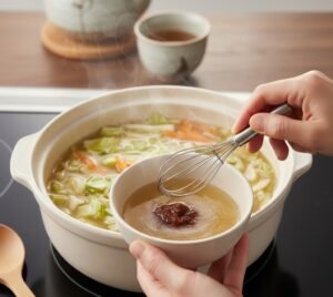 Cabbage Miso Soup Recipe