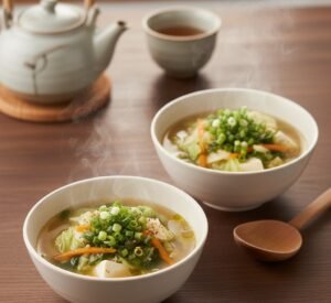 Cabbage Miso Soup Recipe