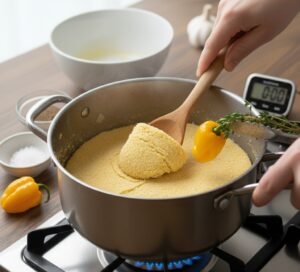 Jamaican Turn Cornmeal Recipe