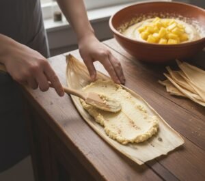 Sweet Pineapple Tamales Recipe