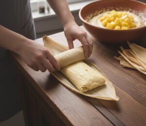 Sweet Pineapple Tamales Recipe