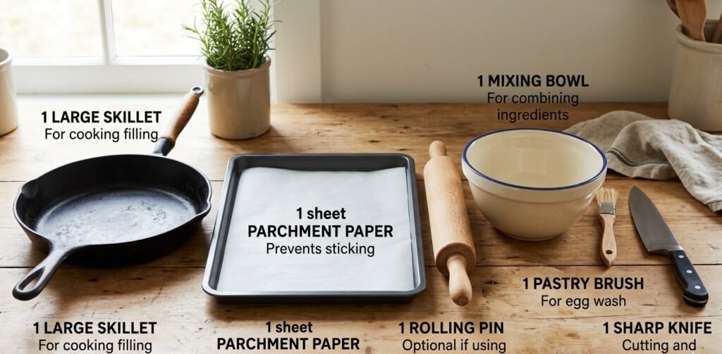 Alabama Hot Pockets Recipe equipment