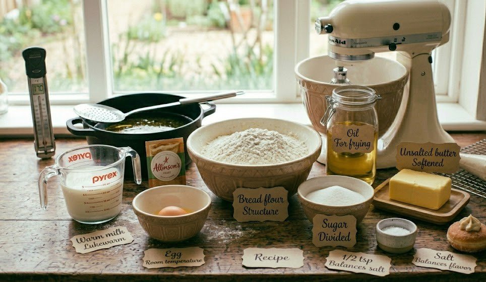 Korean Milk Cream Donut Recipe