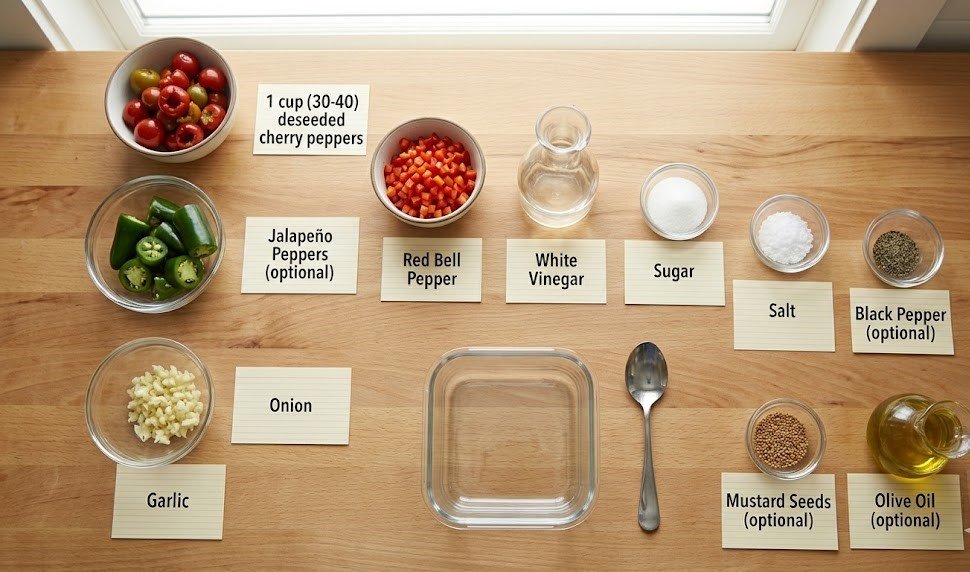 Jersey Mike's Hot Chopped Pepper Relish Recipe