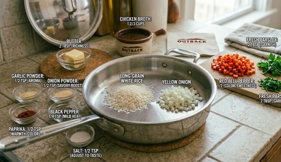 Outback Steakhouse Seasoned Rice Recipe