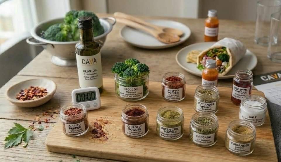 CAVA Fiery Broccoli Recipe
