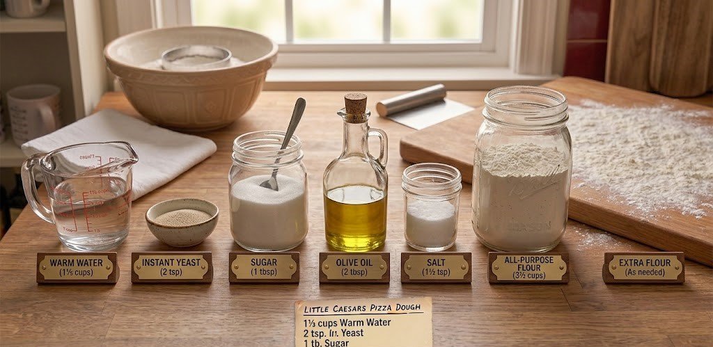 Little Caesars Pizza Dough Recipe