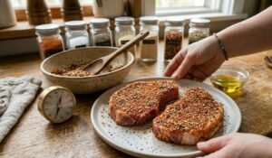 Longhorn Steakhouse Cowboy Pork Chop Recipe