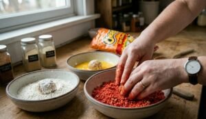 Hot Cheeto Boudin Balls Recipe