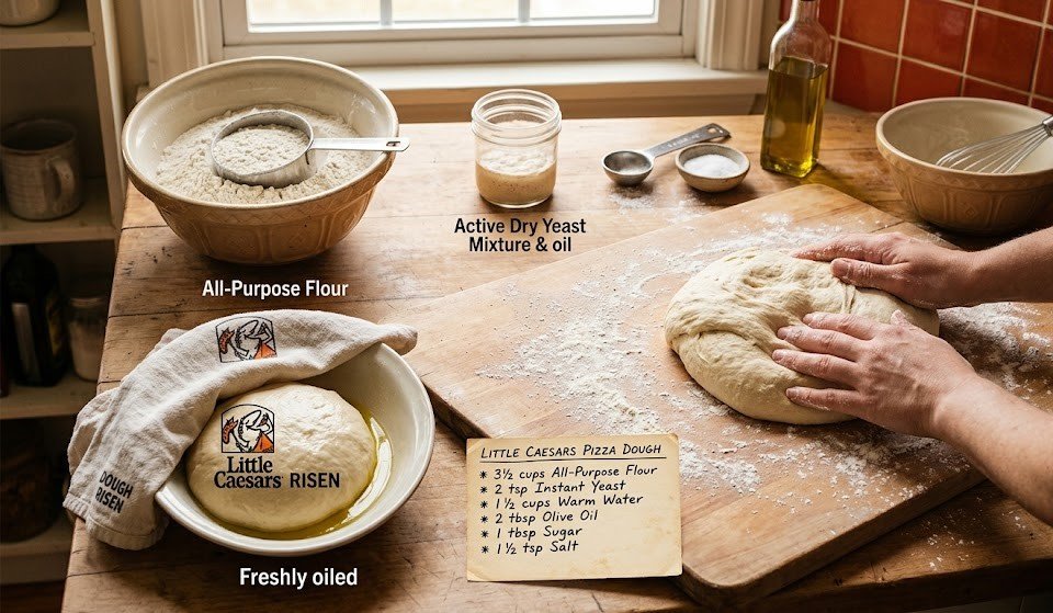 Little Caesars Pizza Dough Recipe