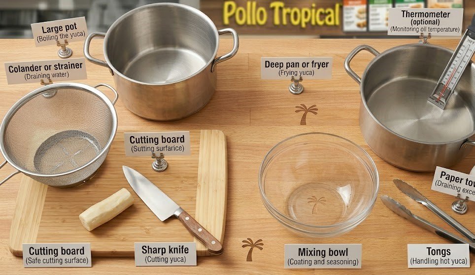 Pollo Tropical Fried Yuca Recipe