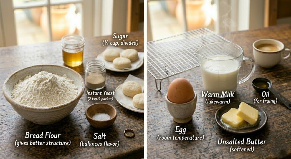 Korean Milk Cream Donut Recipe