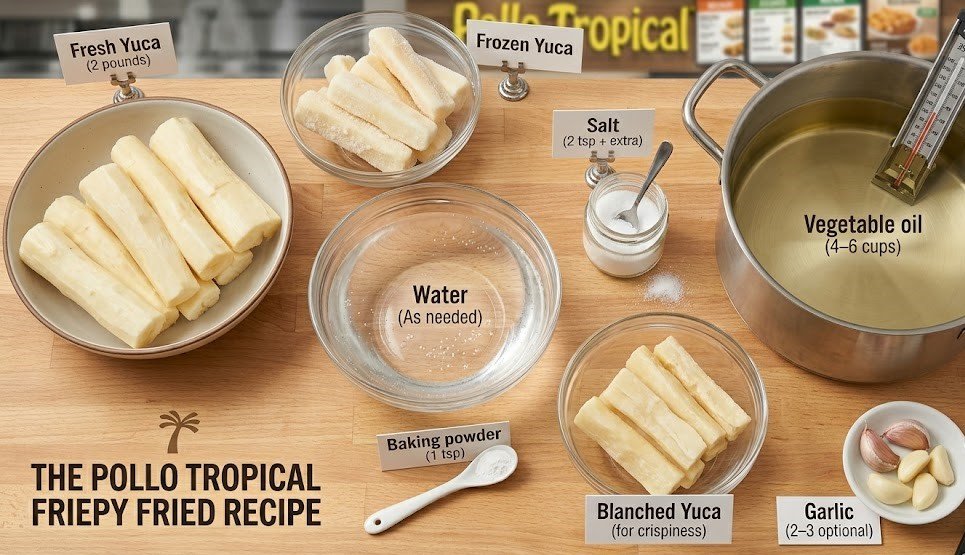 Pollo Tropical Fried Yuca Recipe