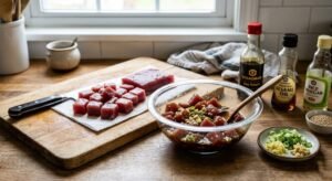 Yard House Poke Nachos Recipe