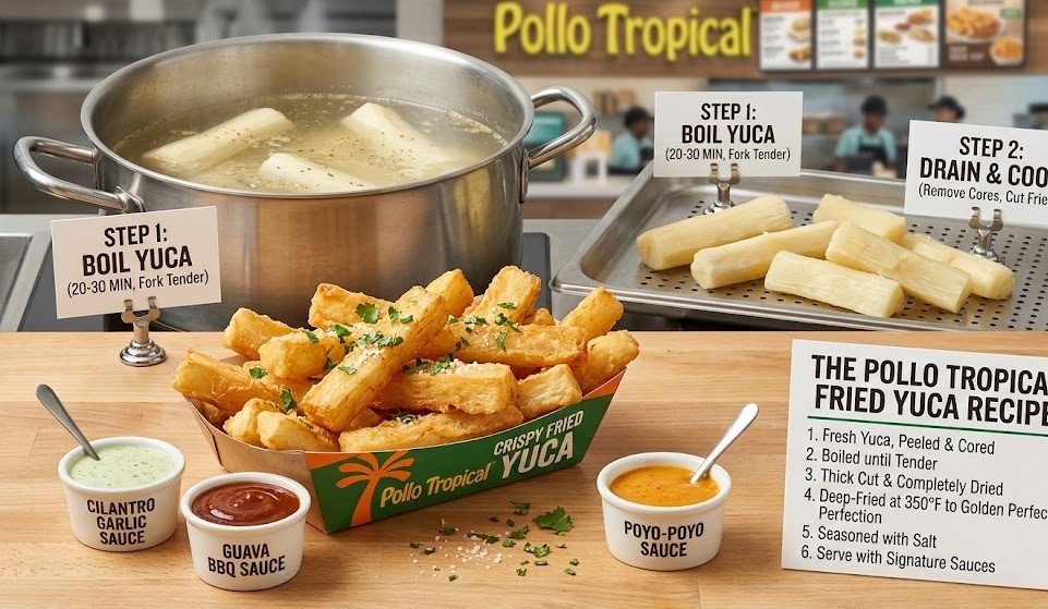 Pollo Tropical Fried Yuca Recipe