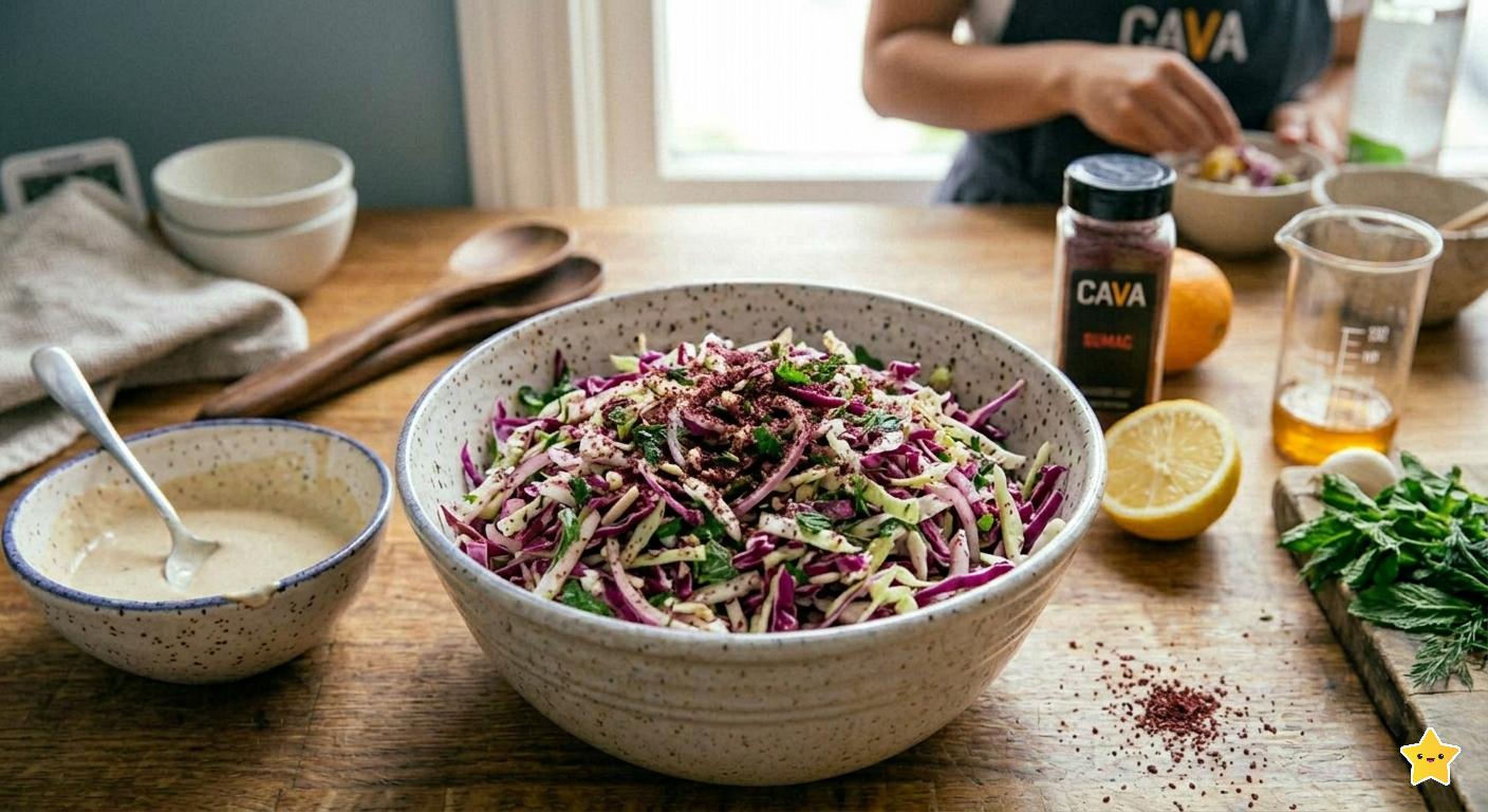 CAVA Sumac Slaw Recipe
