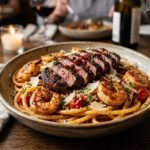 Calabrian Steak And Shrimp Bucatini Recipe