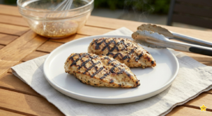 Outback Steakhouse Grilled Chicken on the Barbie Recipe
